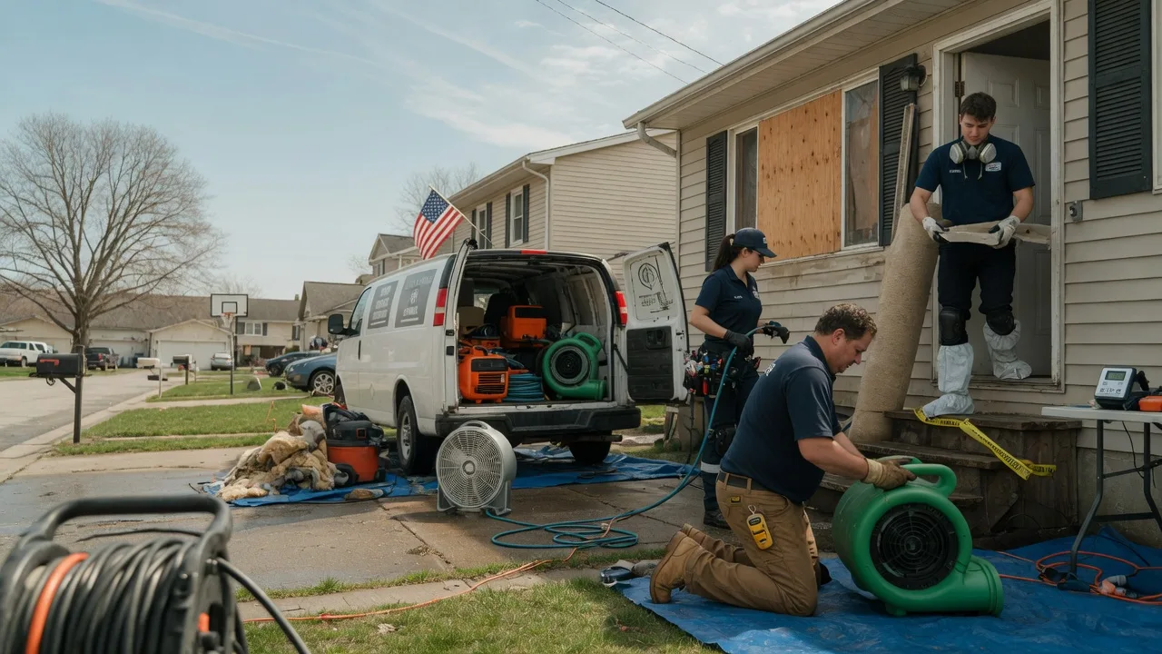 Water Damage Restoration in Herscher, IL near me